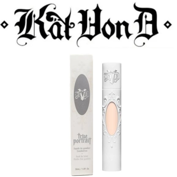 Kat Von D True Portrait Medium Coverage Shake Foundation SOLD OUT DISCONTINUED - Picture 2 of 12